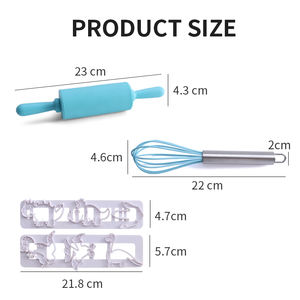 Venta caliente 11 piezas pastel decoración niños delantal Chef sombrero cocina niños hornear <span class=keywords><strong>Kit</strong></span> <span class=keywords><strong>para</strong></span> niños y <span class=keywords><strong>niñas</strong></span> - Product Image 2