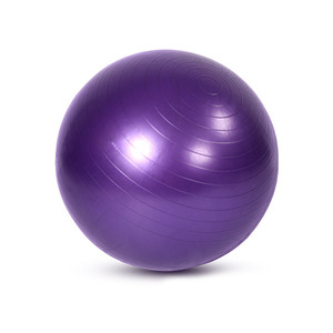 Ballon de gym/yoga en PVC personnalisé, 4 tailles, anti-éclatement, antidérapant, extra épais, durable, incl. Exercices - Product Image 2