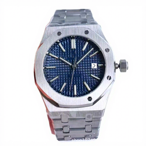 Aijia Bi 15400 Orologio Meccanico Automatico da <span class=keywords><strong>Uomo</strong></span> per Affari, Cassa in Acciaio Inossidabile, Cinturino Ottagonale in Acrilico, Vetro Zaffiro - Product Image 5