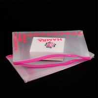 Bolsa de Plástico con Cierre Personalizada con Logotipo Impreso, Bolsa de PVC Esmerilada para Envasado de Ropa, Bolsa con Cierre para Cosméticos, Trajes de Baño, Joyería