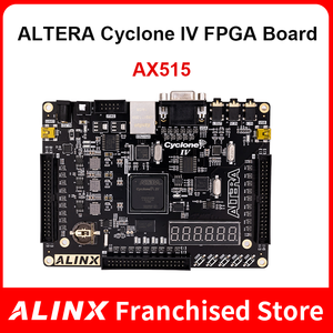 Kit d'évaluation de développement ALINX AX515 Intel Altera Cyclone IV EP4CE15F Nios FPGA Board DDR2 Gigabit Ethernet USB - Product Image 4