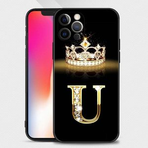 <span class=keywords><strong>Funda</strong></span> de teléfono para <span class=keywords><strong>iPhone</strong></span>, carcasa de silicona con letra de corona de Diamante, para modelos 14, 13, 12, Mini, 11 Pro, Max, XR, XS, X, 7, 8, 6s, 6 Plus - Product Image 5