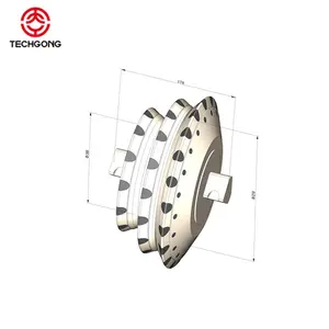 Coupe-disque à rouleau TBM pour Machine de calage de tuyaux, fabricant de haute qualité, 2023 chine