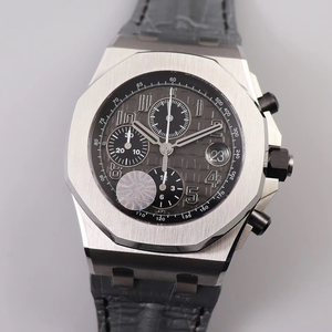 Reloj Mecánico Automático de Lujo para Hombre, Función de Cronógrafo, Cristal de Zafiro Azul, Correa de Cuero, Resistencia al Agua de 500 m - Product Image 1