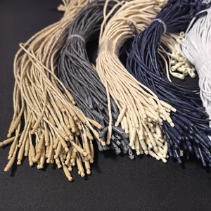 Quần áo phụ kiện bình thường treo tag tái chế Đen Nylon chuỗi bông tag dây dây hangtag dây cho hàng may mặc - Product Image 3