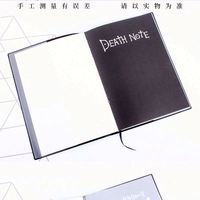 Diario de Escritura con Tapa Dura de Death Note Coleccionable 2025, Temática de Anime, Papelería Escolar Grande, Regalos de Anime al por Mayor, Negro