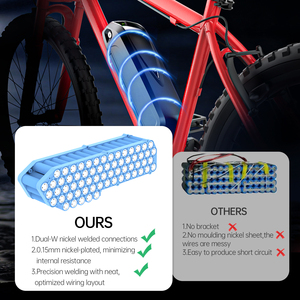 Batterie de Vélo Électrique Hailong 48V 13Ah 13S5P avec 65 Cellules Li-ion pour <span class=keywords><strong>VTT</strong></span> Électrique – Stock Entrepôt - Product Image 6