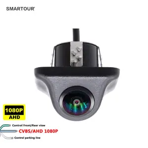 Smartour 4K AHD 1080P Câmera de Visão Traseira HD Visão Noturna Câmera de Backup Reversa Frontal Para CCD Do Carro Auto Invertendo Assistência de Estacionamento