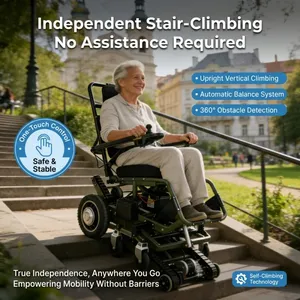 Robot intelligent pour monter les escaliers, navigation autonome, tout-terrain, idéal pour les personnes âgées et les personnes handicapées, mobilité intérieure et extérieure. <span class=keywords><strong>XSTO</strong></span> - Product Image 2