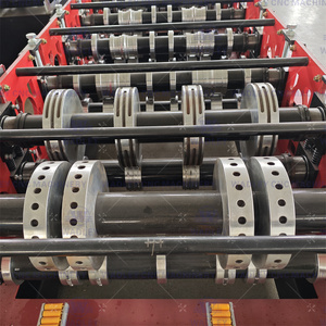 VODLEY Full Automatic Galvanized Steel Floor Deck Roll Forming Machine 0.8-3mm Thickness 1250mm Feeding Width Multi-Voltage - Product Image 6