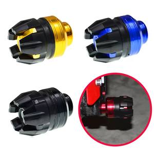 Accessoires de réaménagement de <span class=keywords><strong>moto</strong></span> Décoration CNC Scooter électrique Réaménagement de tasse anti-chute Coupe de fourche avant en étoile sculptée - Product Image 4