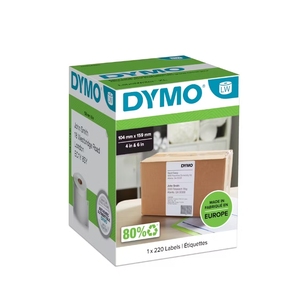 Etichette <span class=keywords><strong>DYMO</strong></span> autentiche marchio di stampa S0904980 4980 4x6 ''104x159mm con Chip autoadesivo <span class=keywords><strong>nastro</strong></span> di spedizione termica etichetta per <span class=keywords><strong>Dymo</strong></span> 550 - Product Image 1
