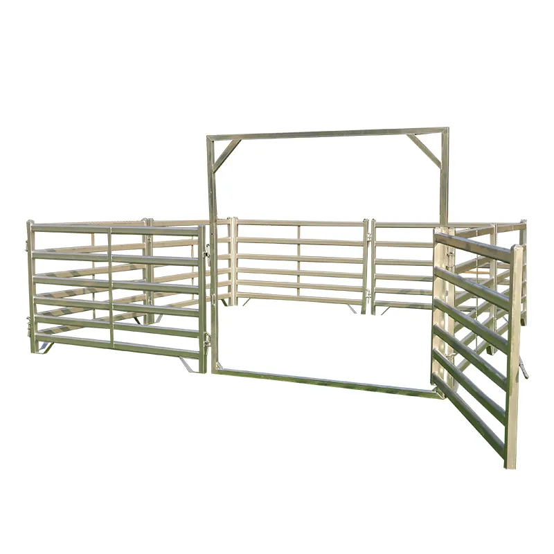 Enclos portatifs pour bétail 16ft/20 pieds 16 'fabricants de panneaux de clôture pour bétail