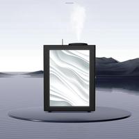Diffuseur d'arômes sans eau professionnel GAM-2001HF pour hall d'hôtel, en métal, électrique, 500 ml, avec diffuseur de parfum sans fil, écran publicitaire