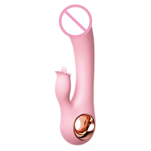 USB-Powered 10-Frequency Female Heating Dildo <b>Vibrator</b> Dual Motors for G-Spot & Clitoris Sex Products - Product Image 1