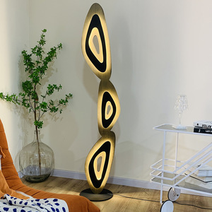 Lámpara de Pie Decorativa Moderna y Minimalista para Sala de Estar y Oficina con Arte de Sombra Creativo para Estudio, Sala de Exposiciones y Ventas - Product Image 5