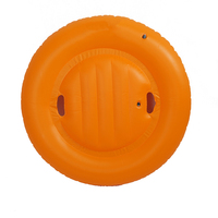 Bateau gonflable d'été pour chiens Piscine flottante pour chiens Piscine flottante durable et pratique pour chiens