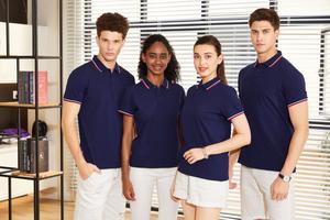 Polos personnalisés en gros, polos pour hommes de haute qualité, coton doux, coupe confortable, design brodé personnalisé - Product Image 2