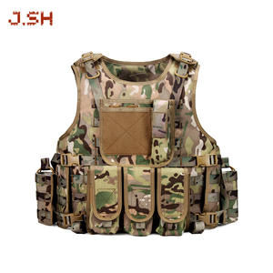 J.SH Vente chaude Gilet tactique en polyester rembourré souple Molle pour le tir avec logo personnalisé - Product Image 1