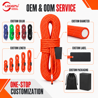 Corde statique LONGPU en nylon torsadé 2 brins 9mm 10mm 10.5mm 11mm 12mm 14mm – Haute résistance pour protection, levage auxiliaire et charge lourde