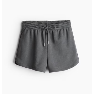 Shorts de fitness en maille pour femme, taille mi-haute flatteuse, tissu extensible respirant, séchage rapide pour l'entraînement en salle de sport, grandes tailles, confort estival - Product Image 1