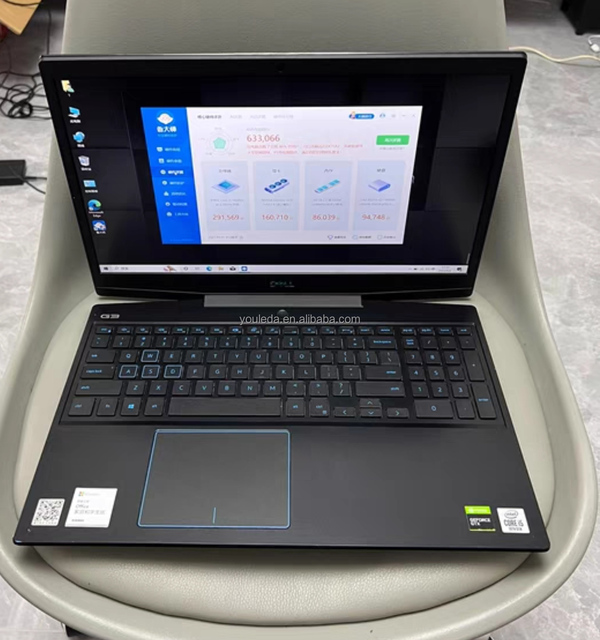 Cheap price For DELL G3 3500 i7 10gen RTX 2060 (6G) 16G 512G used gaming laptop Entertainment student Netbook business computer