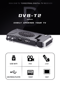 Nhà Máy Bán buôn giá Scart Set Top Box Full HD kỹ thuậ<span class=keywords><strong>t</strong></span> số trên mặ<span class=keywords><strong>t</strong></span> đấ<span class=keywords><strong>t</strong></span> H.265 10bits <span class=keywords><strong>DVB</strong></span>-T2 Bộ giải mã PVR EPG <span class=keywords><strong>DVB</strong></span> T2 <span class=keywords><strong>TV</strong></span> Receiver - Product Image 3