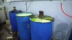 Mezclador de Tambor Eléctrico, Agitador Industrial para Líquidos, Mezclador para Químicos y Detergentes con Motor para Parte Superior de Barril - Product Image 3