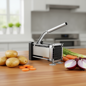 Épluche-pommes de terre en acier inoxydable avec lame, coupe-légumes manuel pour usage en cuisine - Product Image 2