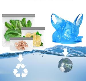 Bolsas de Almacenamiento de Alimentos con Cierre Deslizante de PEVA, Libres de BPA, Lavables y Reutilizables, para Empacar Carne, Verduras y Bocadillos, Venta al Por Mayor - Product Image 5