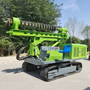 Drilling Machine Pile Driver Hydraulic Piling Tool Photovoltaic Guardrail Post Pile Driver