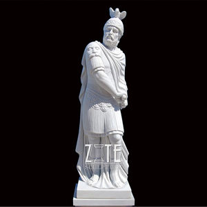 Mão esculpido tamanho vida pedra soldado estátua escultura - Product Image 2