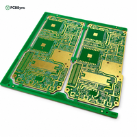 Câble Rogers RT/duroid 5870 PTFE PCB Dk 2.33 à faible perte, rempli de fibres de verre aléatoires, pour antenne de communication aérospatiale