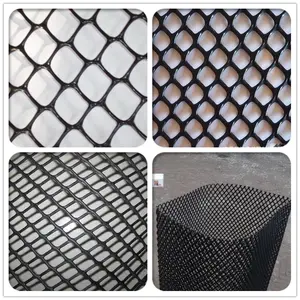 Aquaculture Netting Black Oyster Mesh Cage HDPE Materials