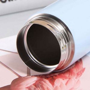 Stainless Steel Vacuum Tumbler With Temperature Display Travel <b>Flask</b> Minimalist Design Straight Cup For All Colors Available - Product Image 6