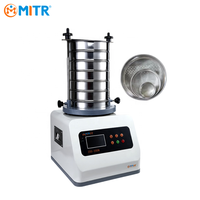 Tamiseur vibrant de laboratoire MITR Factory 200 mm, électronique et manuel, mini tamis vibrant en acier inoxydable pour tests humides et secs