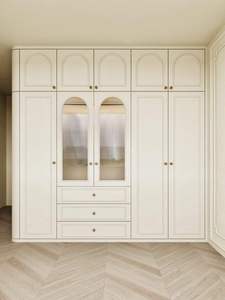 Armario de Madera Blanco de Estilo Moderno y Alta Calidad Personalizado con Diseño Lujoso para Dormitorios, Funcionalidad - Product Image 6