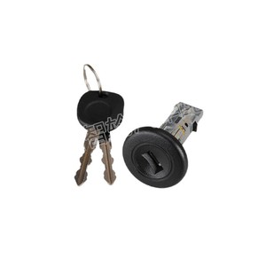 Us 312l Ignition Switch <b>Lock</b> Cylinder With 2 <b>Keys</b> For Chevrolet Vehicles Black Cylindrical <b>Lock</b> - Product Image 1