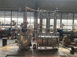 Alambique Híbrido Ace de 500L, Totalmente en Cobre, para la Elaboración de Whisky, Brandy y Ginebra, Equipo de Destilería - Product Image 5