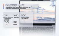 Lenovo ThinkBook 14 07CD Nuovo Laptop Ultra-Sottile per Business, Intel R7-8745H, 16G, 1T SSD, 2.8K, per Lavoro d'Ufficio