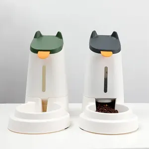 Cuenco alto para mascotas, Alimentador automático familiar para gatos, cuencos para mascotas, cuencos y comederos para mascotas