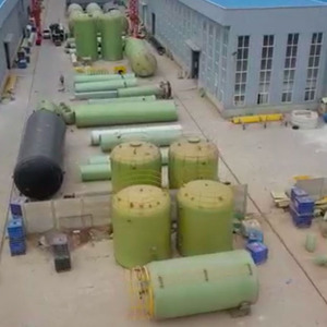 Tanque de almacenamiento de combustible de fibra de vidrio anticorrosivo subterráneo de 220V 10L a 100,000L para maquinaria de tratamiento de agua - Product Image 4