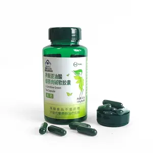 Cápsulas blandas de ácido linoleico, té verde, l-carnitina, 60% polifenoles, venta al por mayor de fábrica