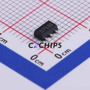 วงจรรวม HT7533ใหม่ดั้งเดิม SOT-89-3ชิป IC PMIC ตัวควบคุมเชิงเส้น (LDO) - Product Image 1