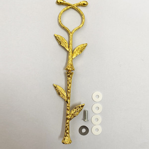 Suporte de Metal para Bolo de 3 Andares YS Gold, Bandejas para Doces e Sobremesas, Acessórios para Exibição em Eventos e Festas de Casamento - Product Image 4