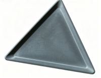 Moule en silicone S5097 en forme de triangle créatif pour pot de fleurs, idéal pour la création artisanale de jardinières personnalisées