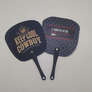 Abanicos de Mano de Plástico Personalizados con Logotipo Impreso, Abanicos de Plástico PP para Publicidad, Regalo Promocional para Invitados - Product Image 4