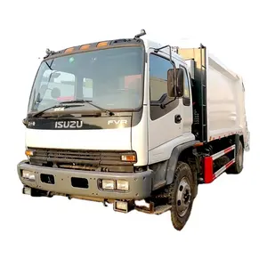Großhandel müll lkw 1 18-Neuer ISU-ZU FVR 15 m3 Garbage Compactor Truck zum Verkauf