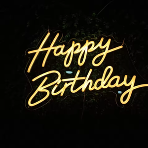 DC Power Happy Birthday LED Neon Lights Sign Electronic Event Party Supplies con <span class=keywords><strong>letras</strong></span> - Product Image 5