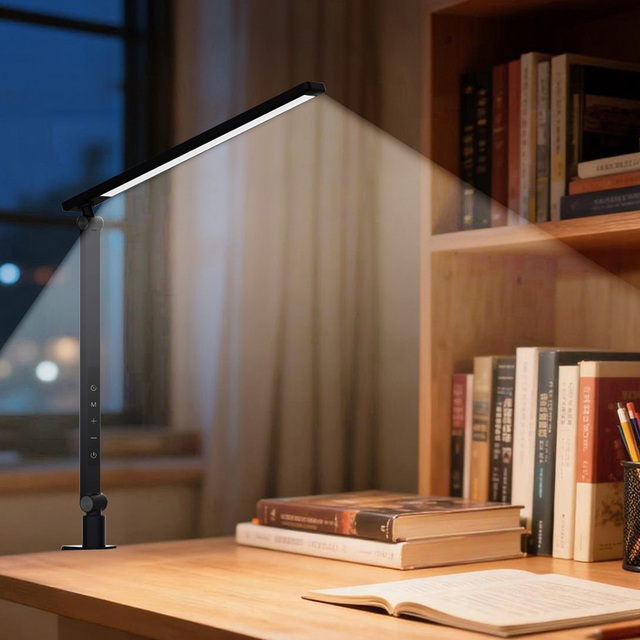 Eye-Care Reading Lamp for Study Office Desktop Lighting Adjustable LED Table Lamps Smart Timer Function Eco-friendly Desk Light